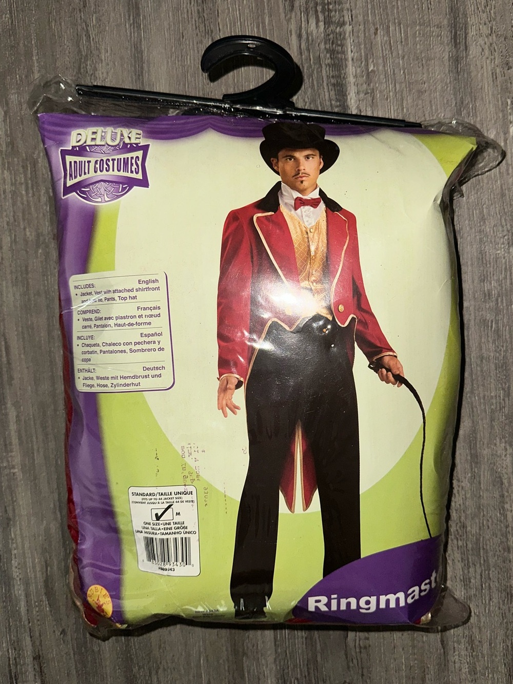 Men’s Ringmaster Costume